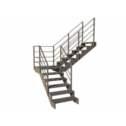 Металлические лестницы-фото